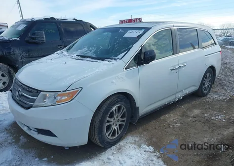 2011 Honda Odyssey Ex from USA, damaged, VIN 5FNRL5H49BB003065